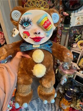 Build-A-Bear custom art piece